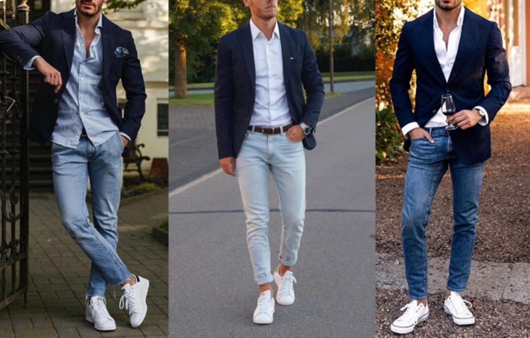 1 Vài Kiểu Áo Blazer Nam Phong Cách